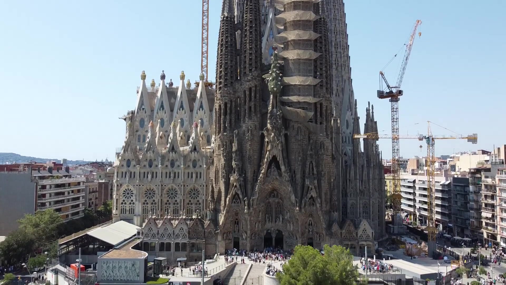 Sagrada Família · filmový záber