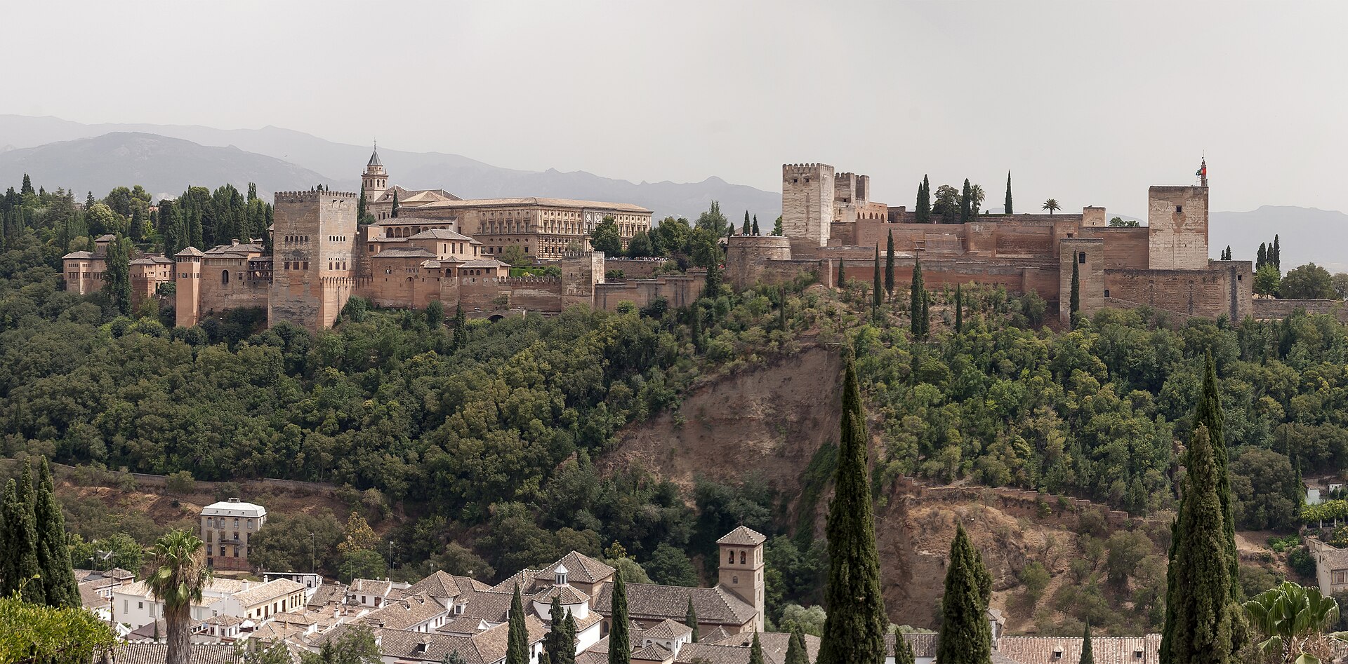 Palácový komplex Alhambra v Granade